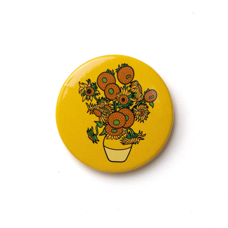 Button - Sunflowers