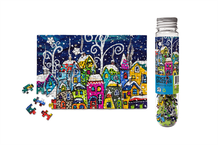 Winter Wonderland MicroPuzzle - Mini Jigsaw Puzzle Holiday
