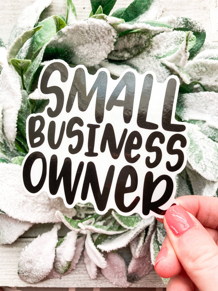 Small Business Owner Sticker