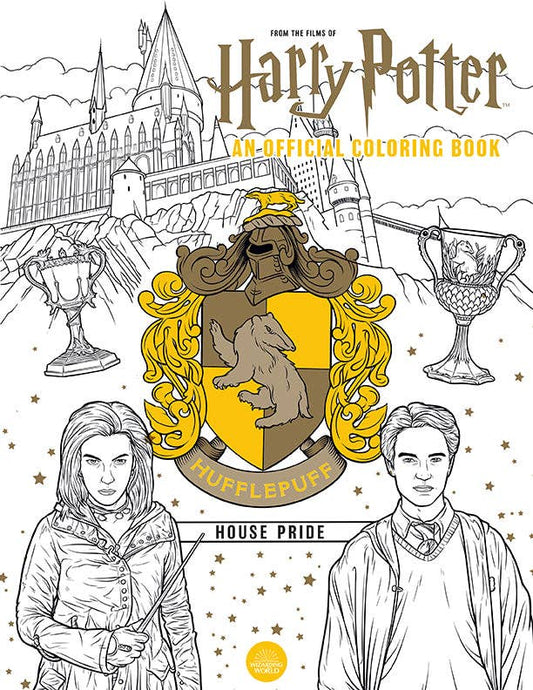 Harry Potter: Hufflepuff House Pride: The Official Coloring Book