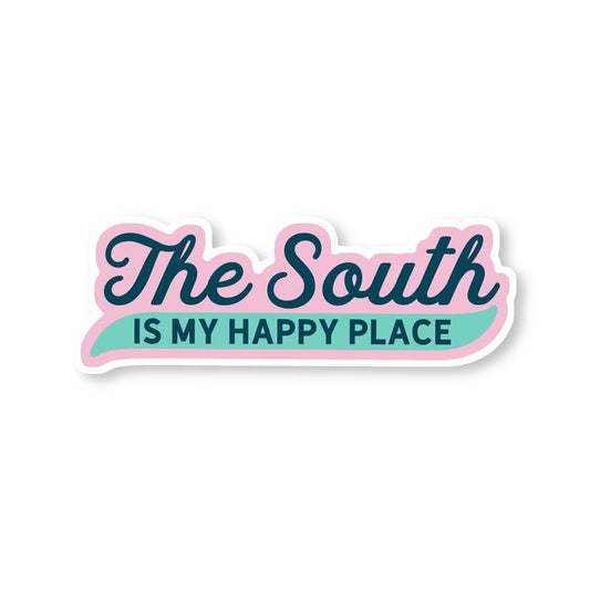 The South Is My Happy Place Sticker