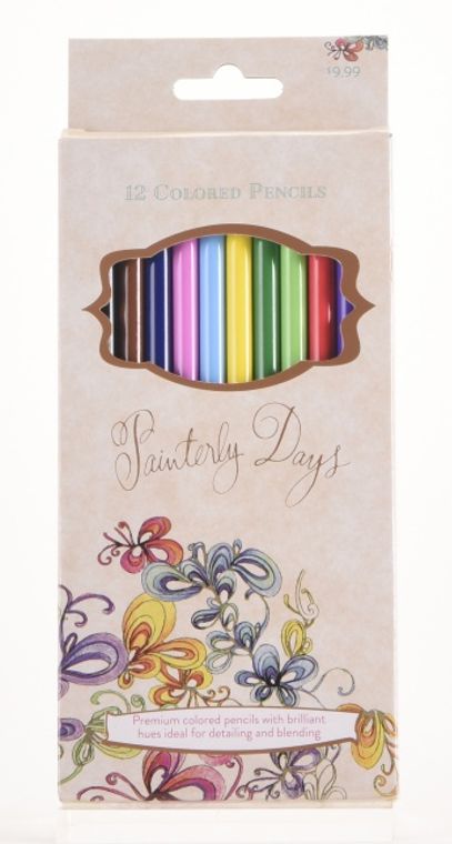 Painterly Days: 12 Colored Pencils