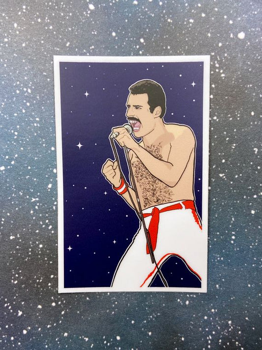 Vinyl Decal - Freddie Mercury
