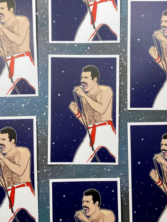 Vinyl Decal - Freddie Mercury