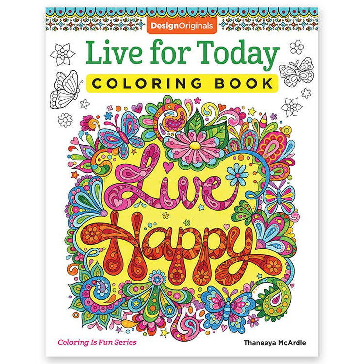 Coloring Book - Live for Today