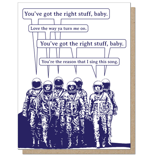 Right Stuff Card